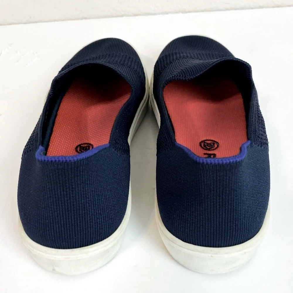 Rothy’s The Sneaker Navy Maritime Lattice Stitch Size 8.5